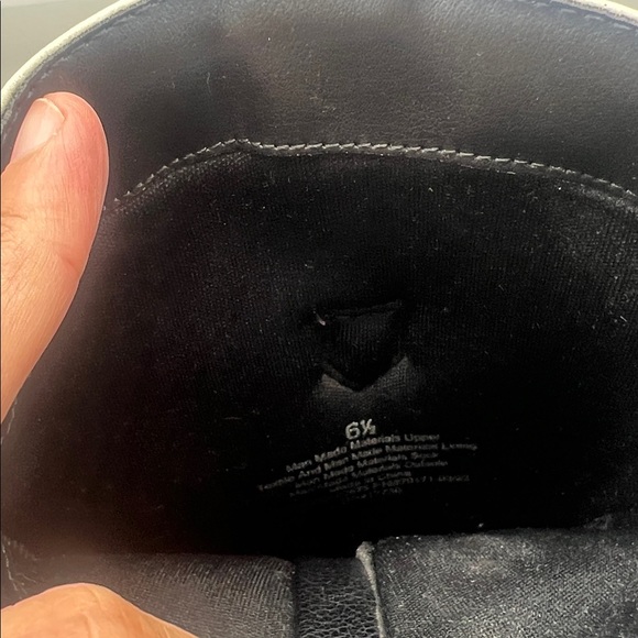 Universal Thread - Western Black And White Pointed Toe Cowboy Boots Size 6.5 - Picture 7 of 13